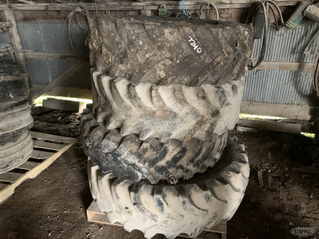 (4) tractor tires